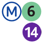 Metro linje 6 och 14